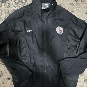 Pittsburgh Steelers Reebok Windbreaker Jacket